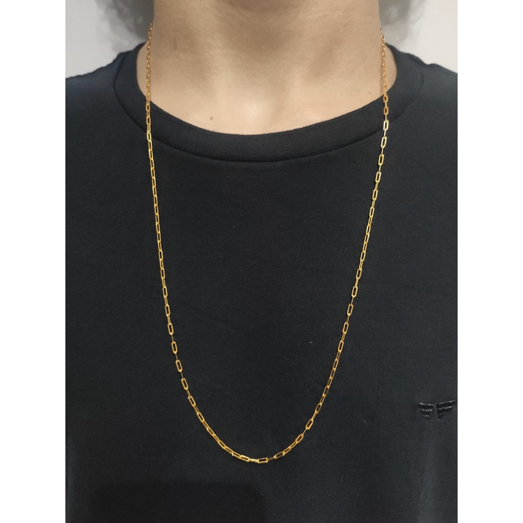 Cord O Cartier Mm Banho De Ouro K Cm Fecho Gaveta Shopee Brasil