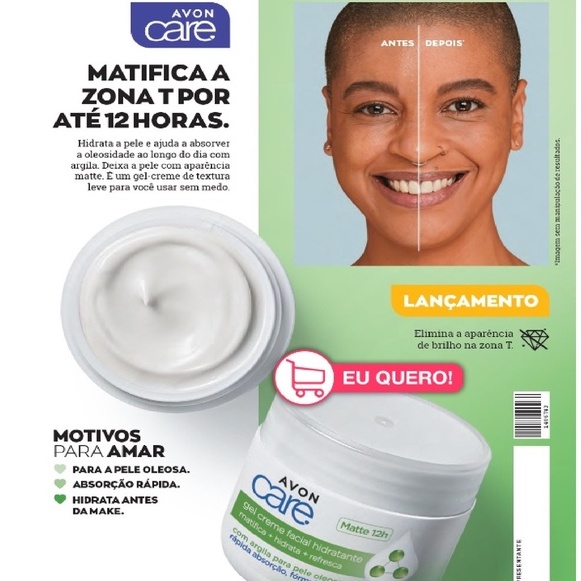 Creme Facial Hidratante Avon Care G Shopee Brasil