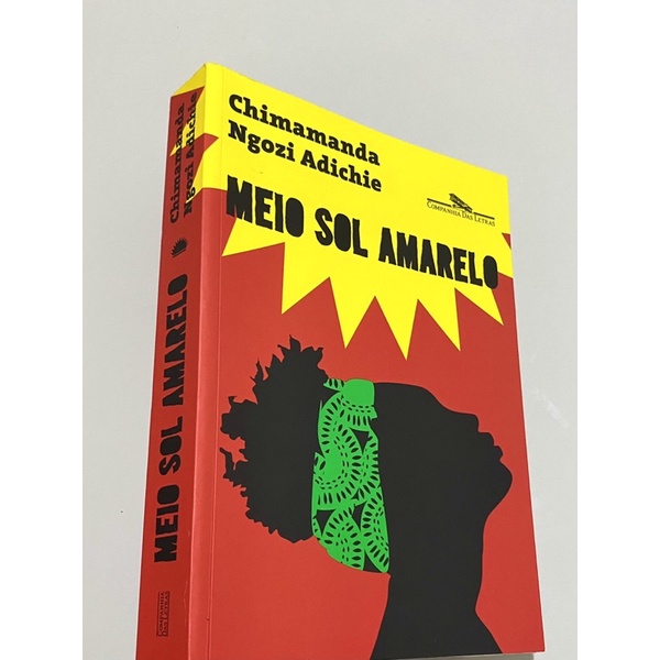 Livro Meio Sol Amarelo Chimamanda Ngozi Adichie Shopee Brasil