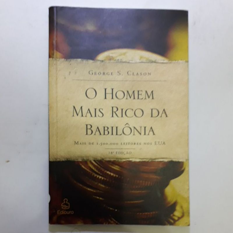 O HOMEM MAIS RICO DA BABILONIA GEORGE S CLASON Shopee Brasil