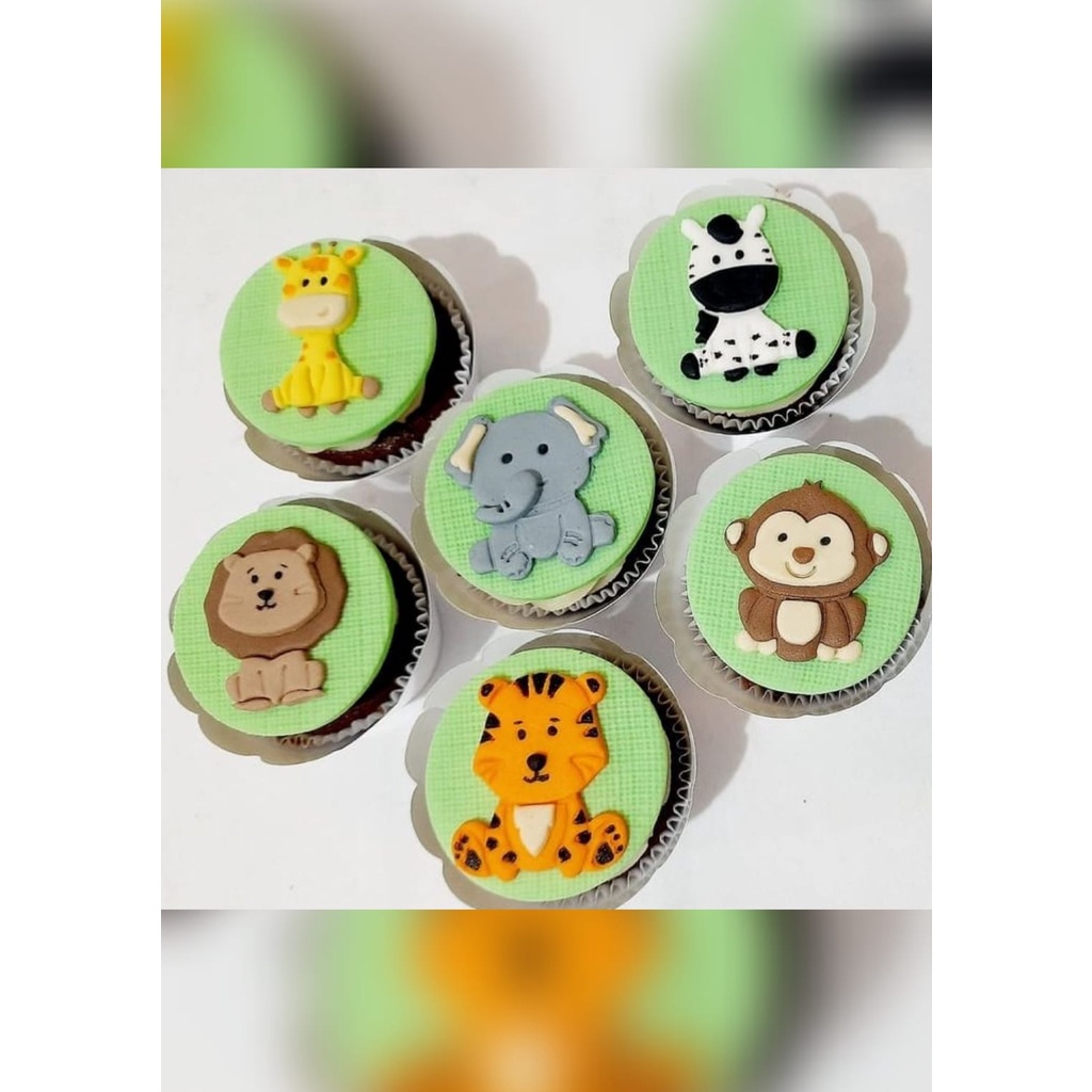 Cortadores Animais Do Safari Modulado Para Confeitaria Shopee Brasil