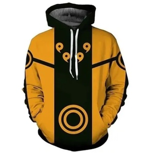 Blusa Moletom Anime Naruto Uzumaki Manga Cla Aldeia Full D Shopee Brasil