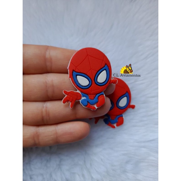 Aplique Emborrachado Homem Aranha Shopee Brasil