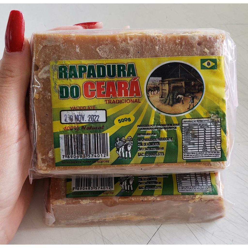 Rapadura do Ceará Shopee Brasil