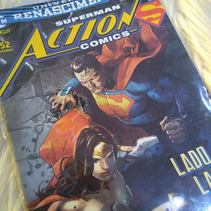 Gibi Superman Action Vol Universo Dc Renascimento Shopee Brasil