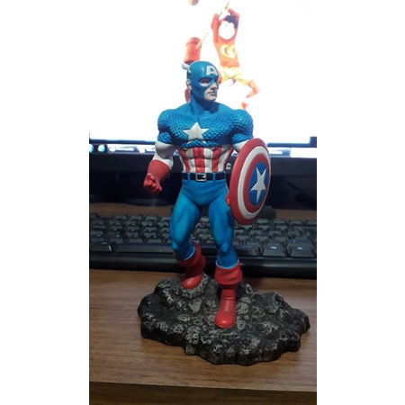 Marvel Heroes Corgi Capit O Am Rica Est Tua De Metal Shopee Brasil