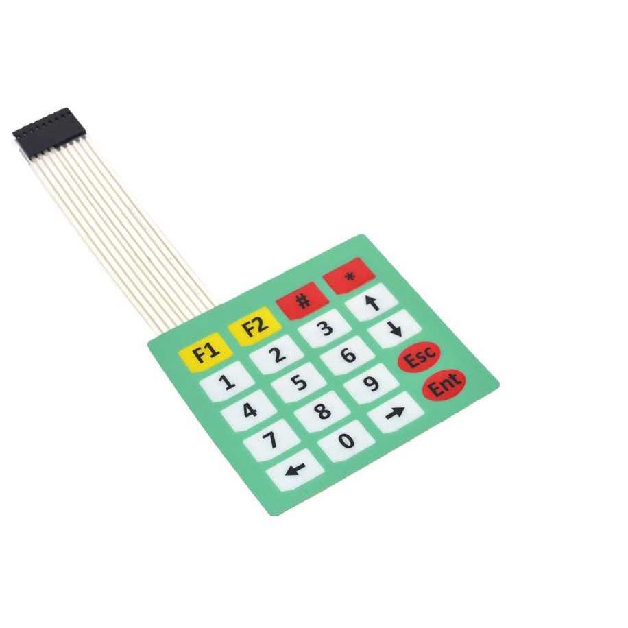 Teclado Matricial De Membrana X Teclas Arduino E Pic Shopee Brasil