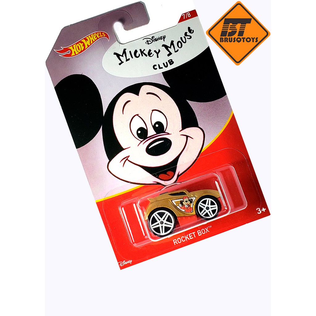 HOT WHEELS MICKEY MOUSE ROCKET BOX Temático RARIDADE Shopee