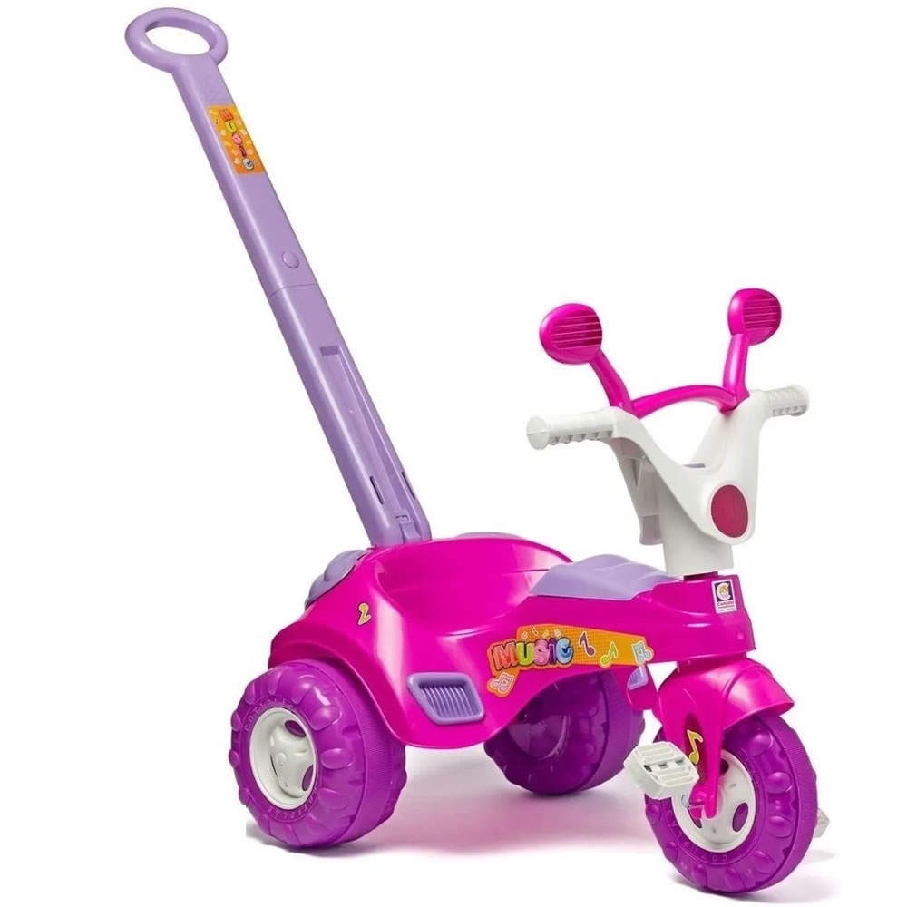 Velotrol Motoca Triciclo Infantil C Som Presente Afilhada Shopee Brasil