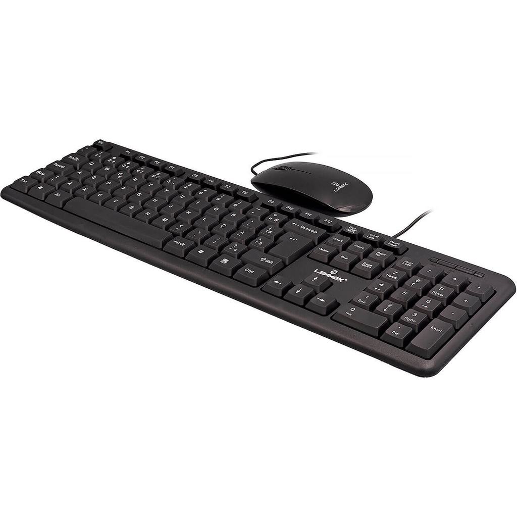 Kit Teclado E Mouse Fio Ley Lehmox Shopee Brasil