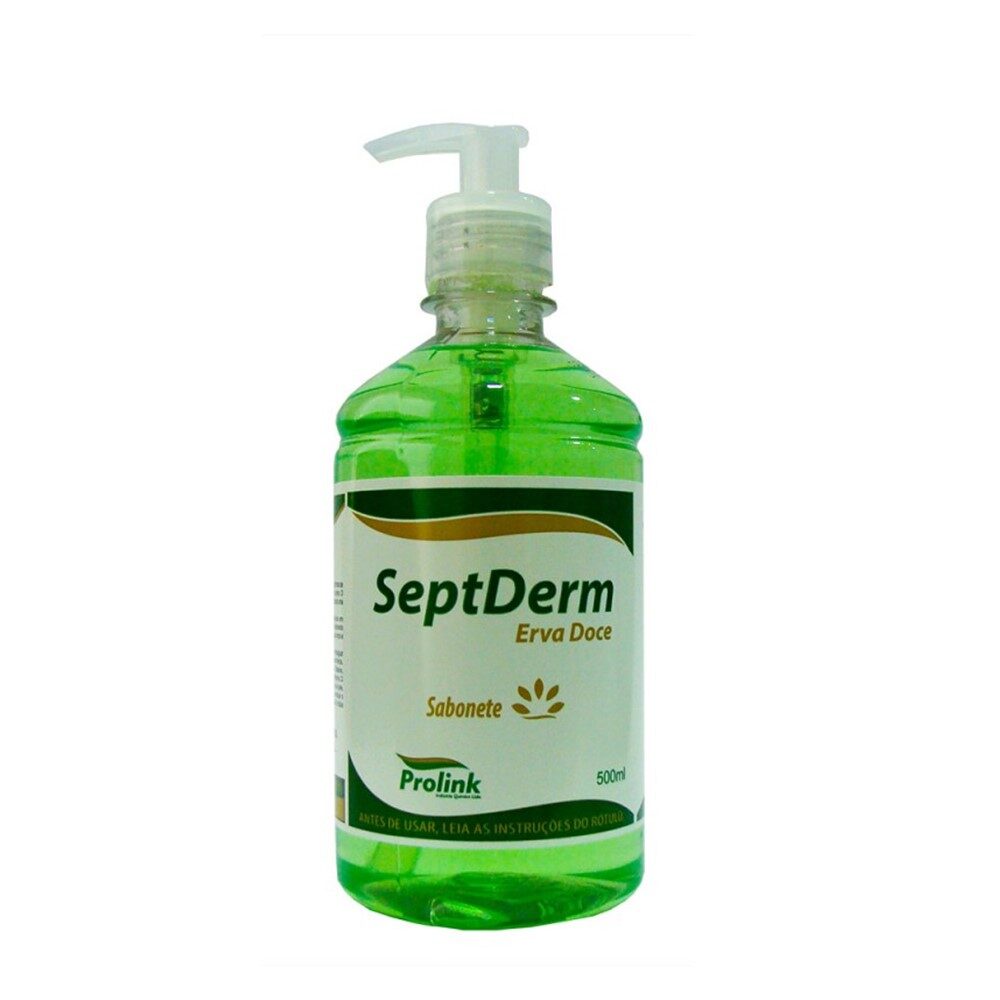 Sabonete Líquido Cremoso Erva Doce Septderm Prolink 500ml Shopee Brasil