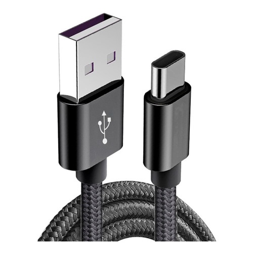 Cabo Usb Tipo C Turbo 3 Metros Carga E Dados Reforçado Shopee Brasil