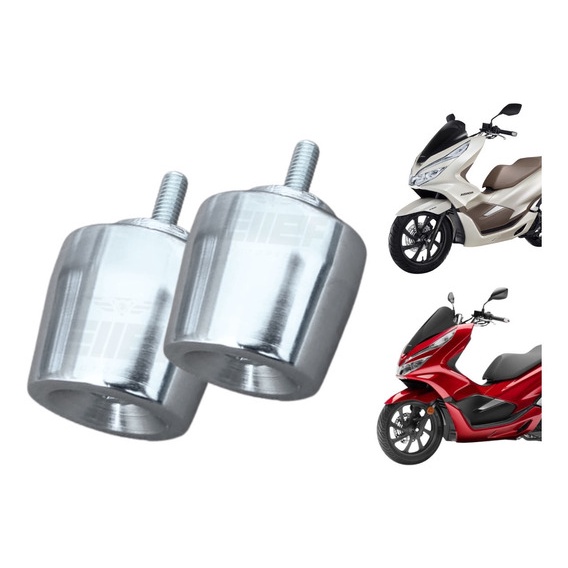 Par Peso Pezinho De Guidom Peso Pcx Modelo Grande Cromado Shopee