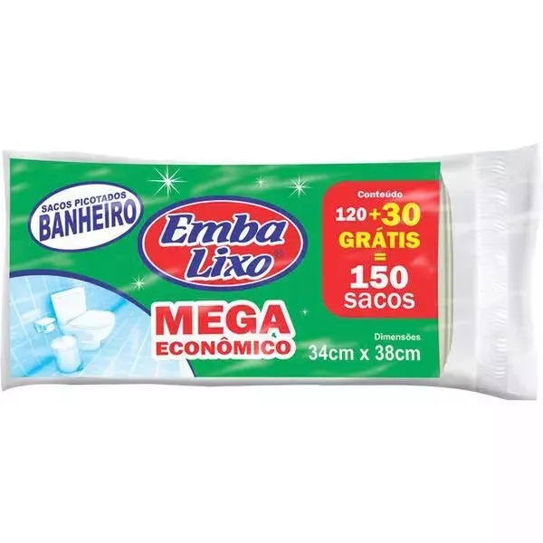 Saco De Lixo Branco Para Pia E Banheiro L X C Sacos Shopee