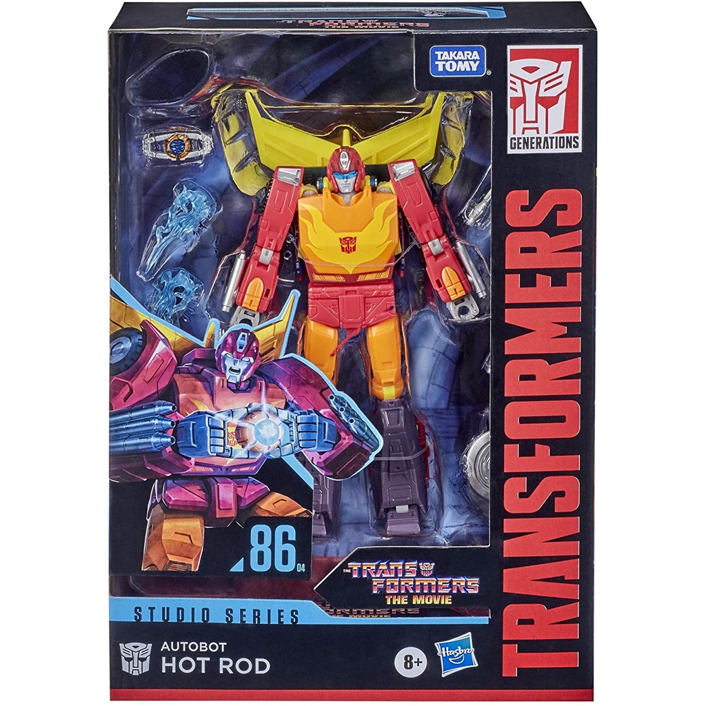 Transformers Studio Series 86 Classe Autobot Hot Rod F0712 Hasbro