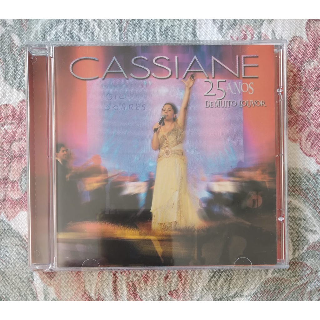 CD CASSIANE 25 ANOS DE MUITO LOUVOR LACRADO Shopee Brasil