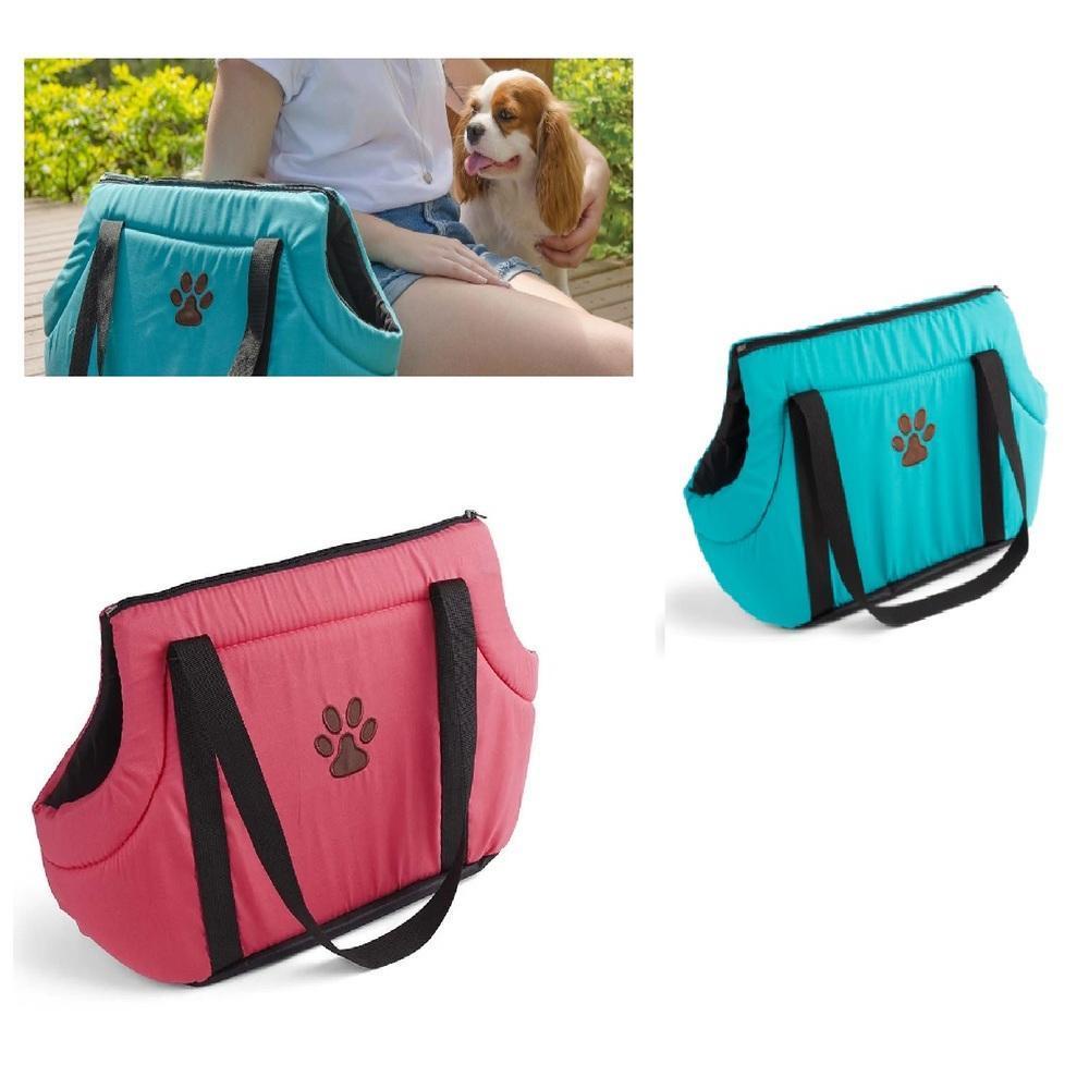 BOLSA DE TRANSPORTE CACHORRO GATO MOCHILA MALA LATERAL DE MAO PET MACHO