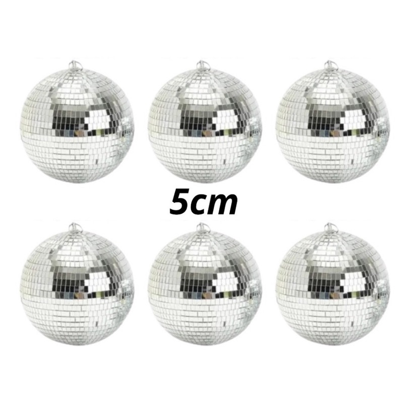 Kit 6 Globo Espelhado 5 Cm Balada Festa Shopee Brasil