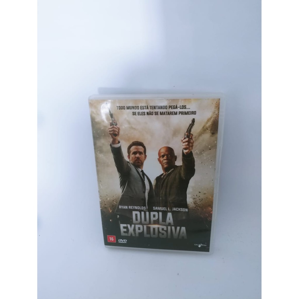 DVD Dupla Explosiva Samuel L Jackson E Ryan Reynolds Shopee Brasil