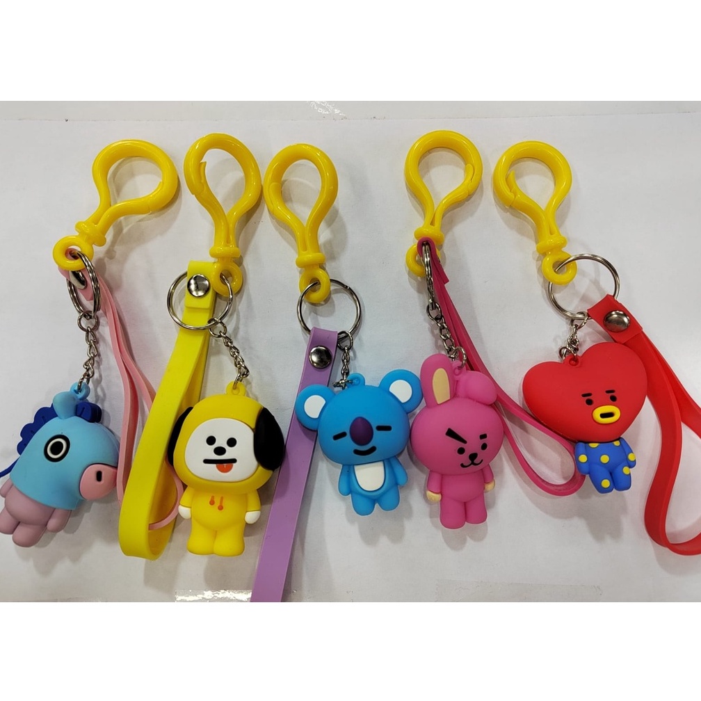 Chaveiro Bt21 Bts Desenho Fofo Kpop Shopee Brasil