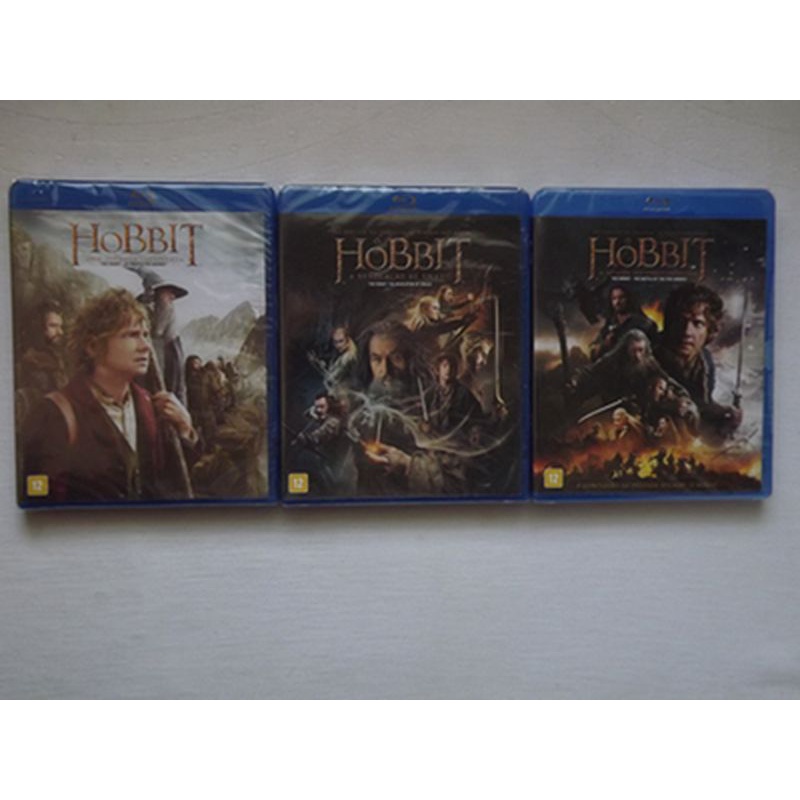 Blu Ray O Hobbit Trilogia Novos Originais Lacrados Shopee Brasil