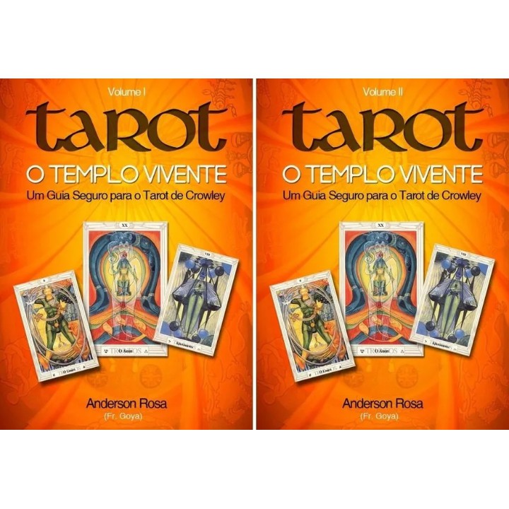 Lote Livro Tarot O Templo Vivente Vol E Vol Um Guia Seguro