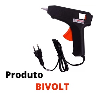 Pistola De Cola Quente Bivolt W Ou Bast Es De Cola