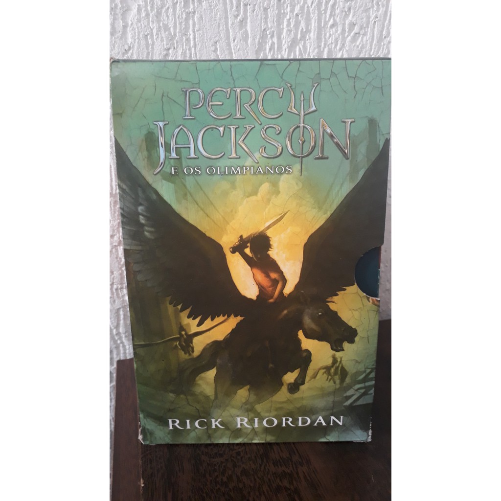 Box Livros Percy Jackson E Os Olimpianos Shopee Brasil