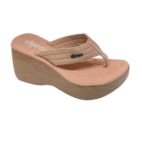 Tamanco Plataforma Feminino Dijean Nobuck Dj Shopee Brasil