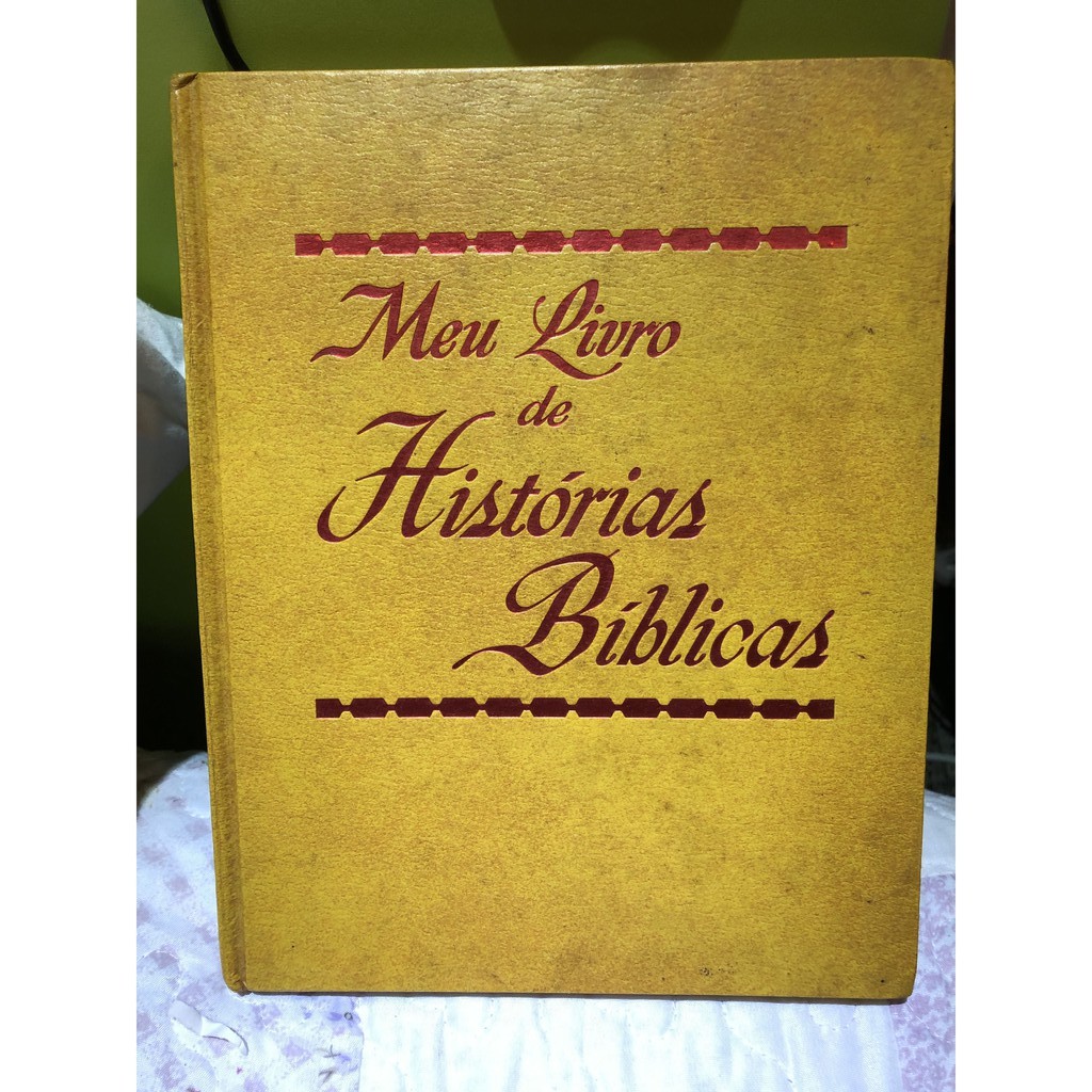 Meu Livro De Hist Rias B Blicas Edi O Capa Dura Shopee Brasil