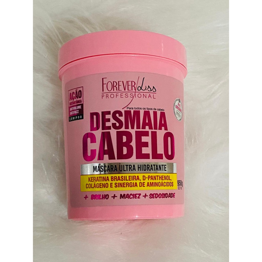 Mascara Ultra Hidratante Desmaia Cabelo Forever Liss G Shopee Brasil