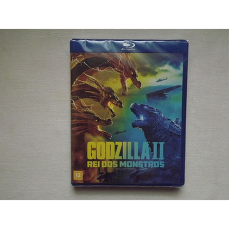 Blu Ray Godzilla 2 Rei Dos Monstros Novo Original Lacrado