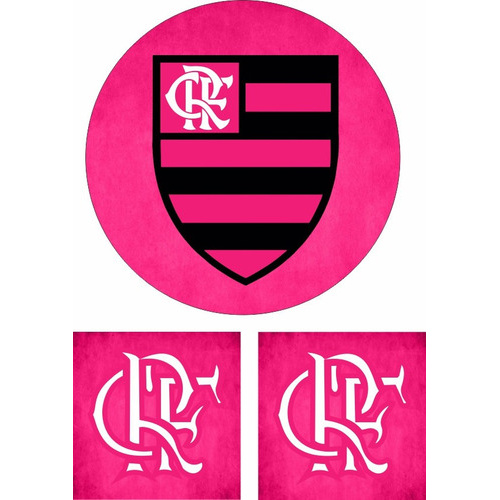 Painel Redondo 1 30 Mt Capa Cilindro Flamengo Rosa 3 Pcs Shopee Brasil