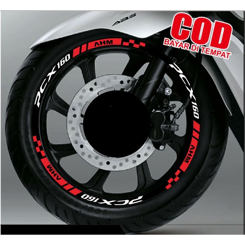 Adesivo De Roda Pcx 160 Wheel 150 Sticker Cheap Shopee Brasil