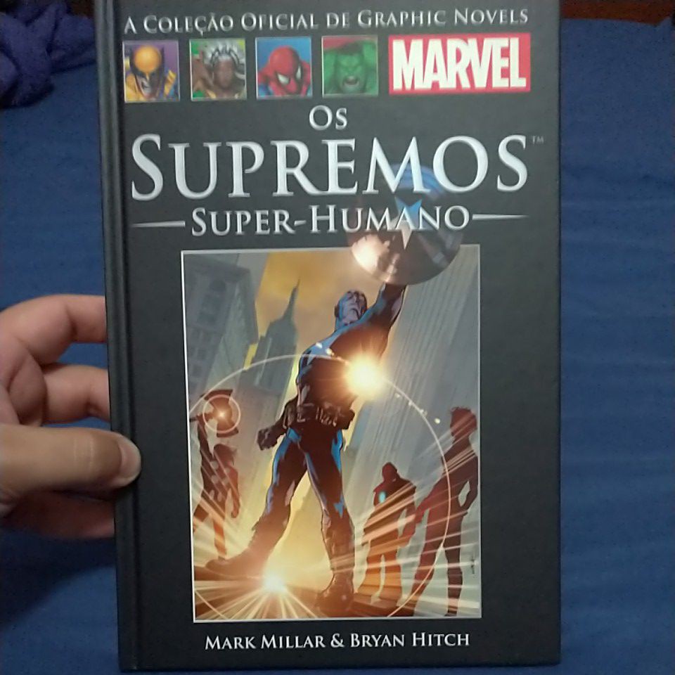 Os Supremos Super Humano Salvat Capa Preta Ed 38 Shopee Brasil