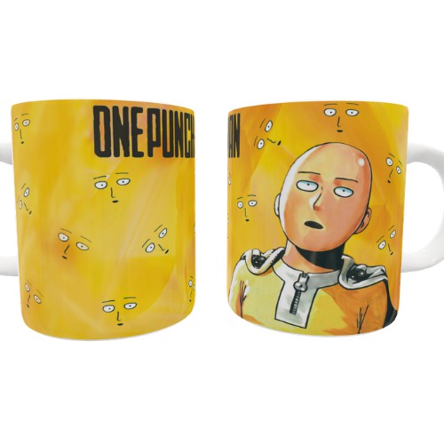 Caneca Personalizada One Punch Man Saitama Shopee Brasil