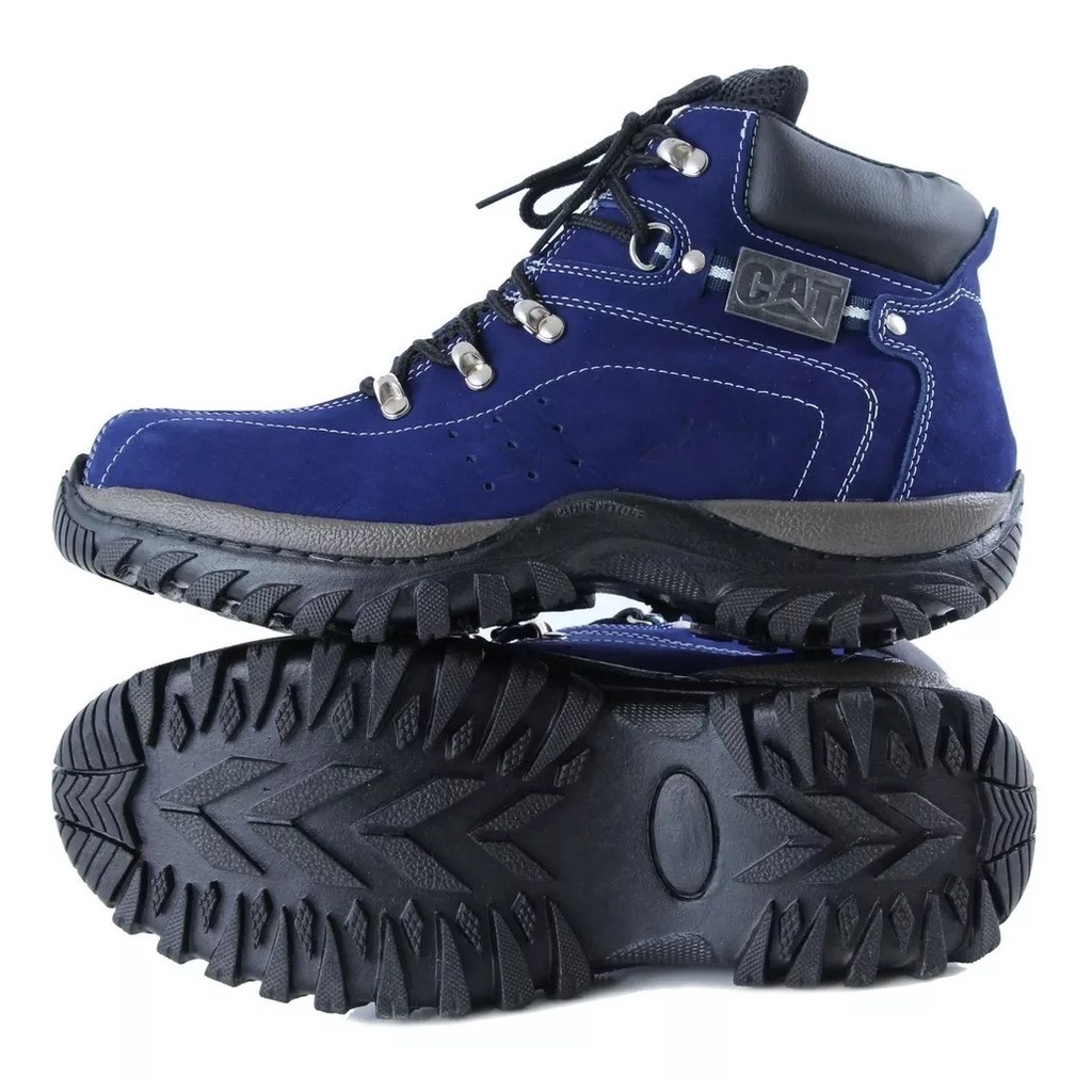 Bota Caterpillar Adventure Couro Legitimo Palmilha Gel Shopee Brasil