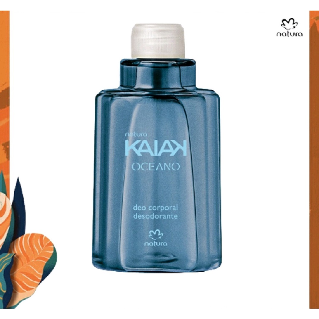 Refil Deo Corporal Kaiak Oceano Masculino Natura 100ml Shopee Brasil