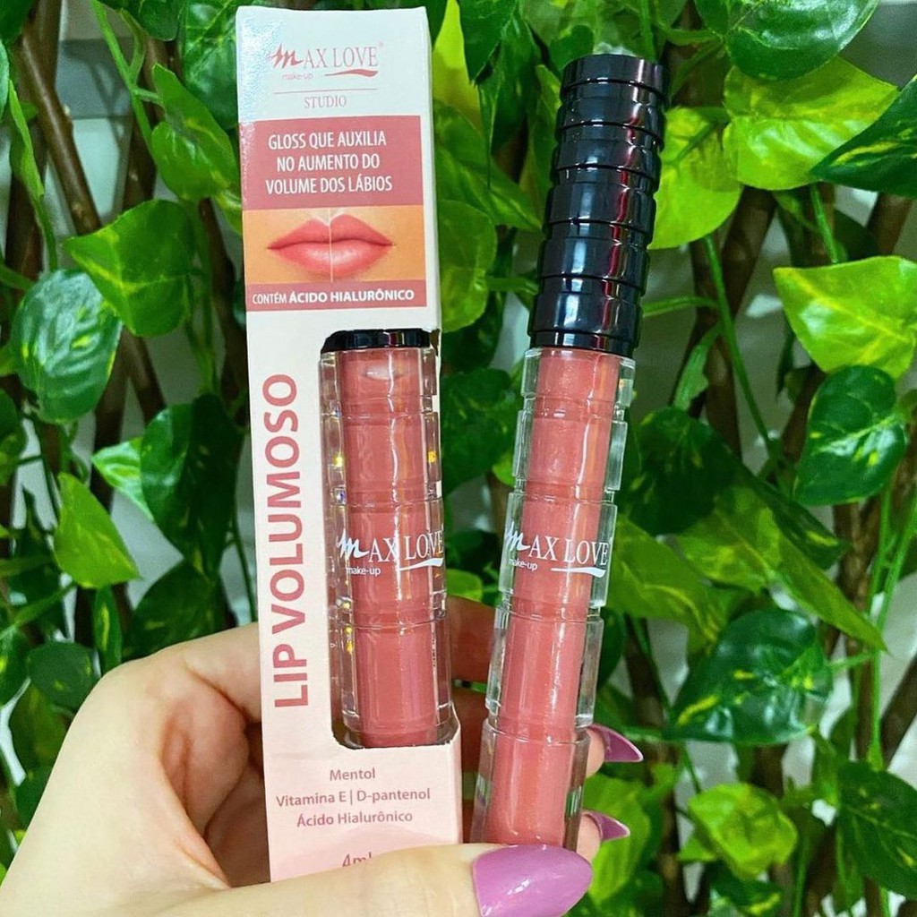 Lip Gloss Volumoso Max Love Shopee Brasil