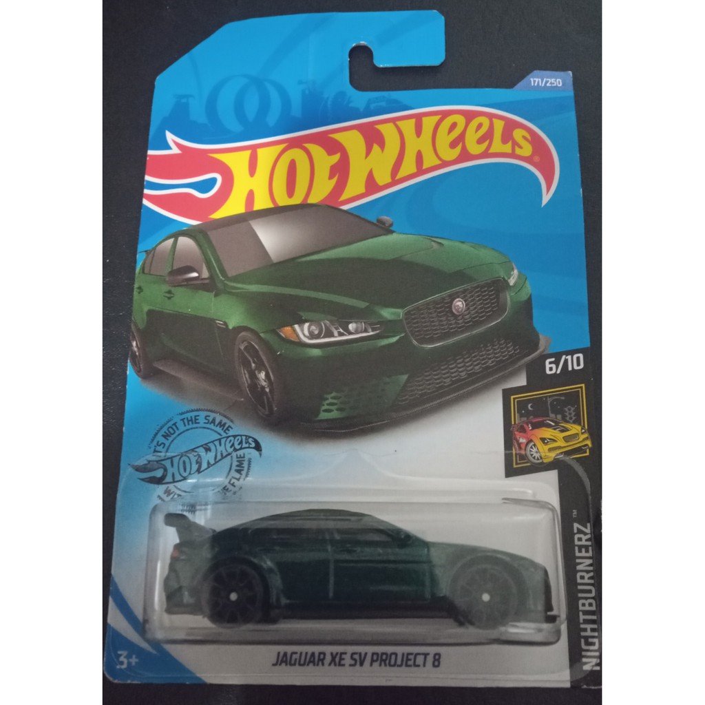 Carrinho Hot Wheels JAGUAR XE SV PROJECT 8 Shopee Brasil