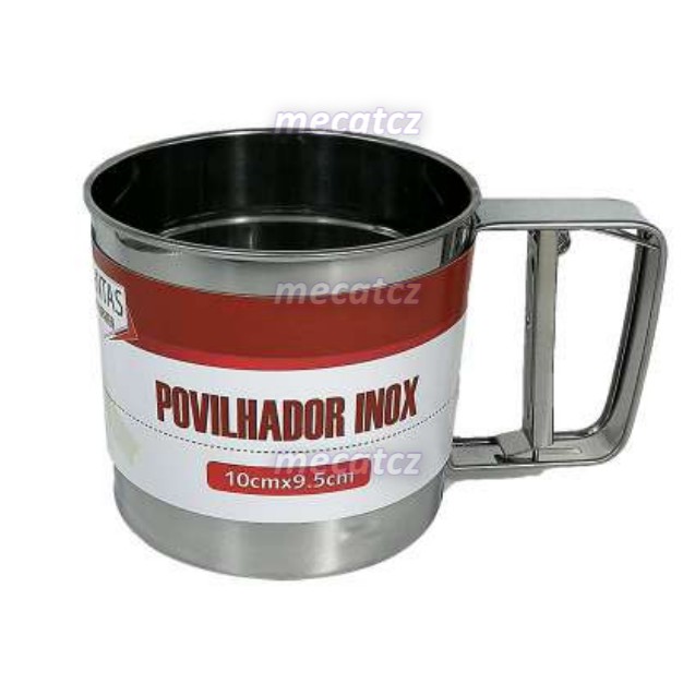 Caneca Polvilhador Farinha C Gatilho Manual Inox Dt Shopee Brasil