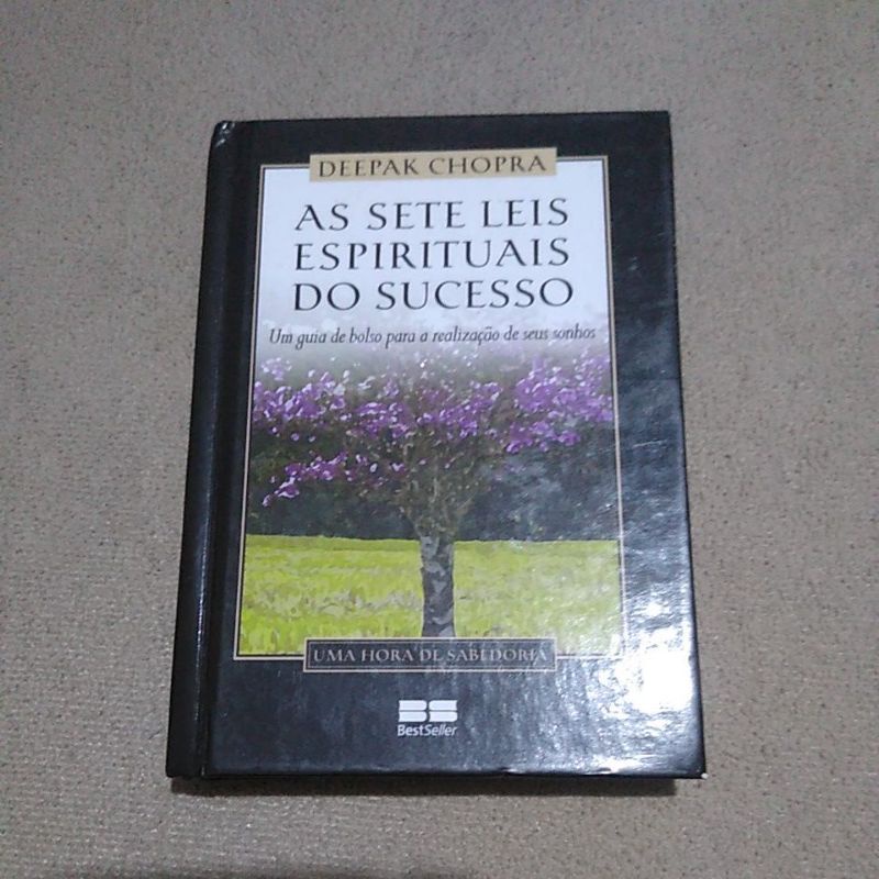 Mini Livro As Sete Leis Espirituais Do Sucesso Shopee Brasil