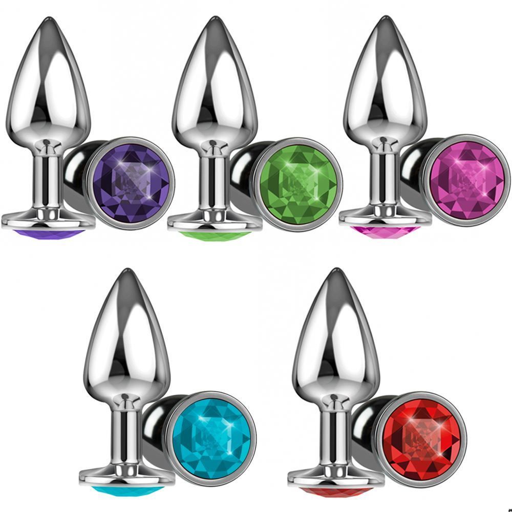 PLUG ANAL PEQUENO PEDRA SILVER Shopee Brasil