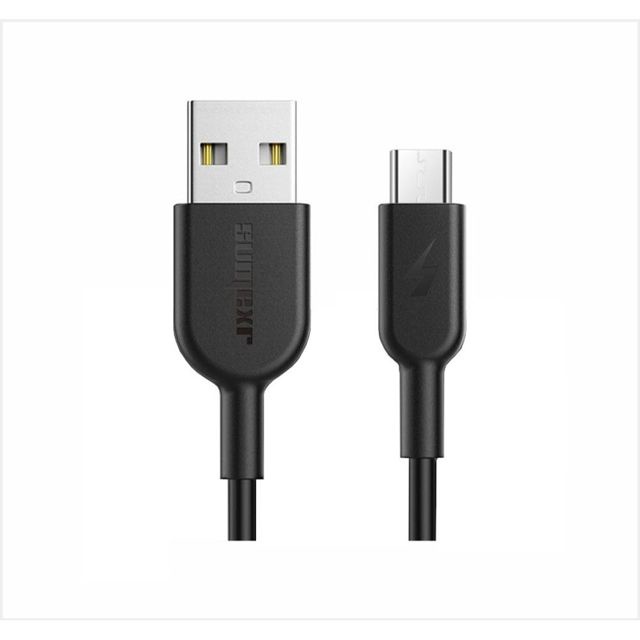 Cabo Para Celular Micro USB V8 1 Metro Resistente SS A1V8 Sumexr Preto