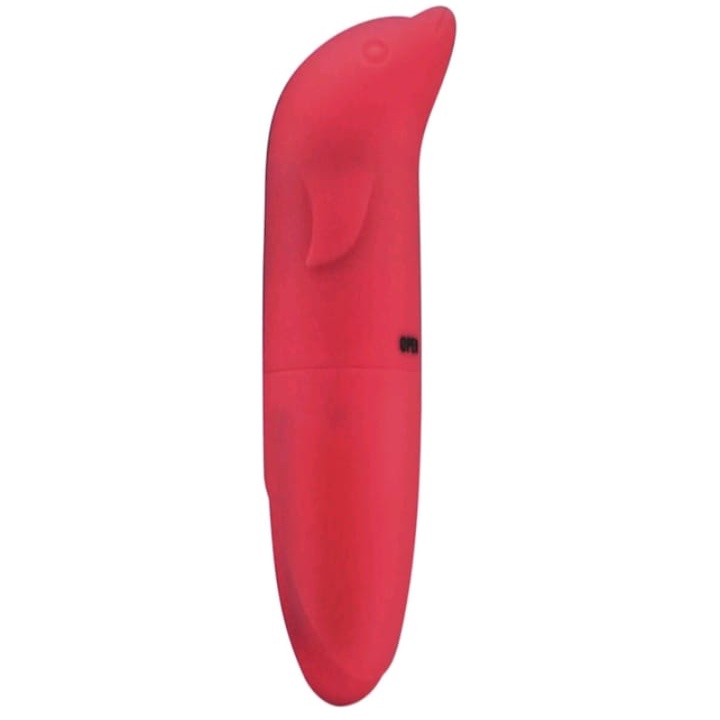 Vibrador Feminino Golfinho Ponto G Pequeno Discreto Toque Suave