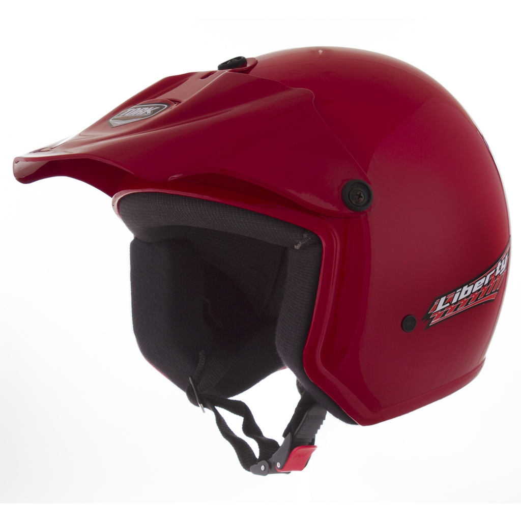 Capacete Moto Aberto Sem Viseira Liberty Feminino Masculino Varias