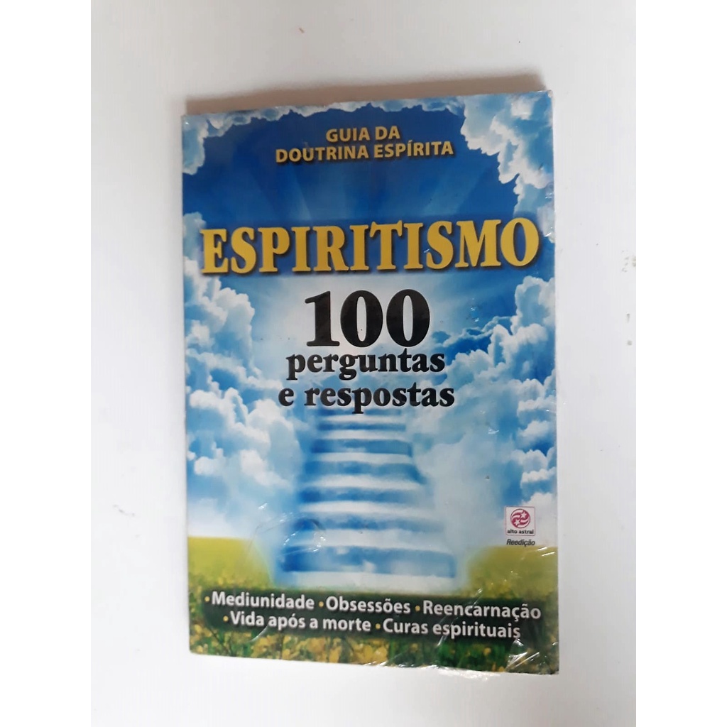 Livro Espiritismo Perguntas E Respostas Shopee Brasil