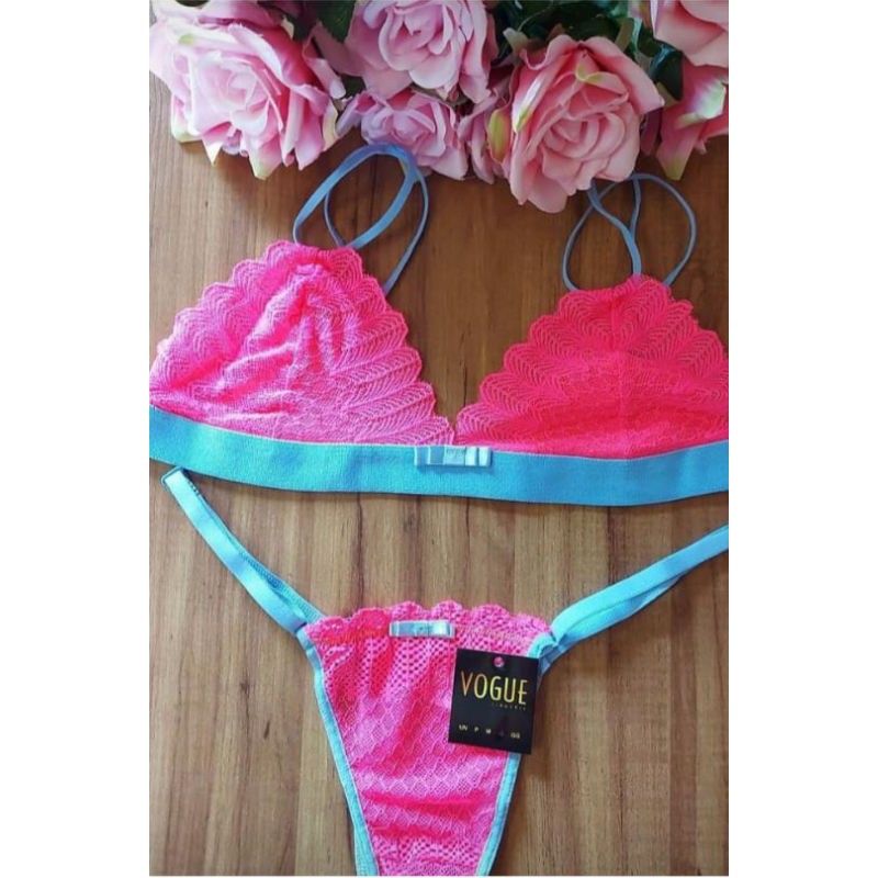Lingerie Neon Shopee Brasil
