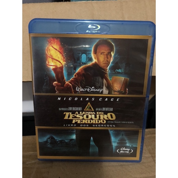 Blu Ray A Lenda Do Tesouro Perdido Livro Dos Segredos Shopee Brasil