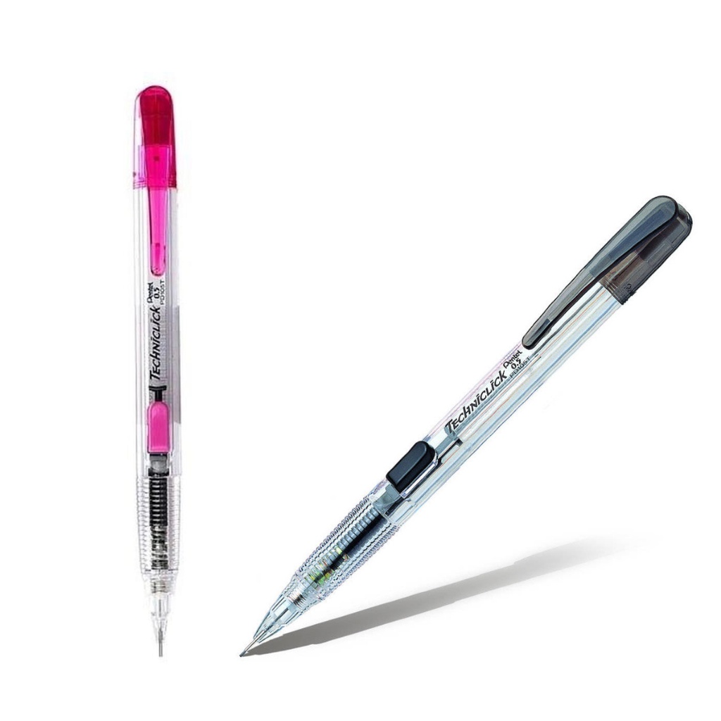 Lapiseira Techniclick Preta 0 5 Pentel Shopee Brasil